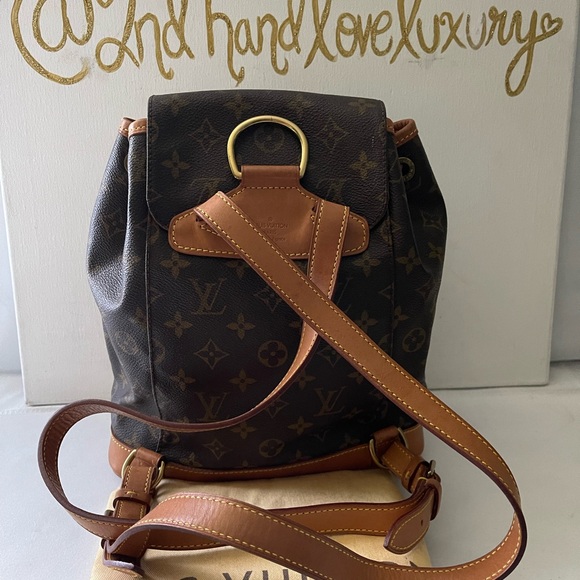 LOUIS VUITTON MONOGRAM MONTSOURIS PM WITH DUST BAG - Picture 4 of 11